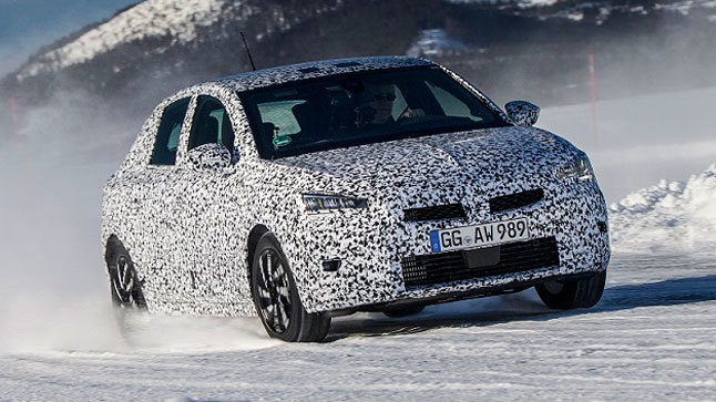 Opel Corsa 2019 nieve