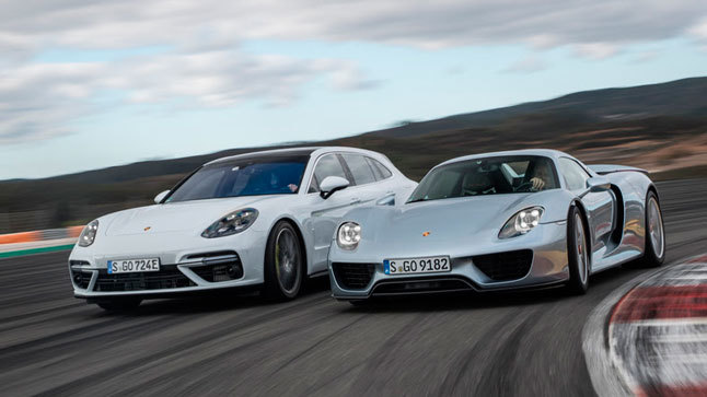 Porsche Panamera Porsche 918 Spyder