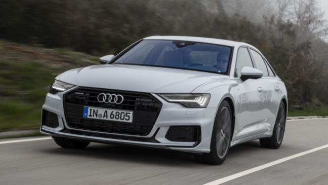 Fotos del la prueba del Audi A6 2018
