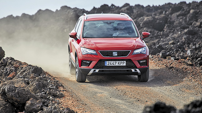 Seat Ateca en Timanfaya