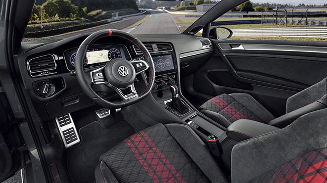 Volkswagen Golf GTI TCR interior