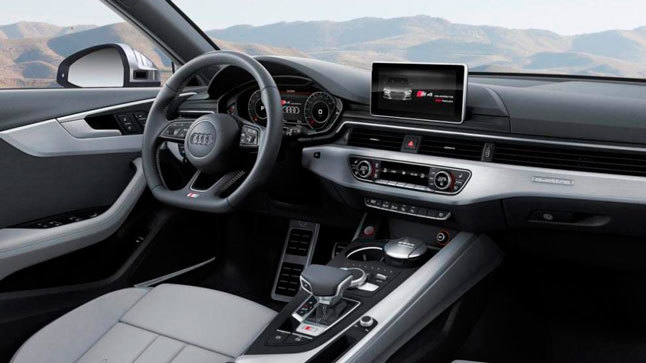 Audi S4 interior