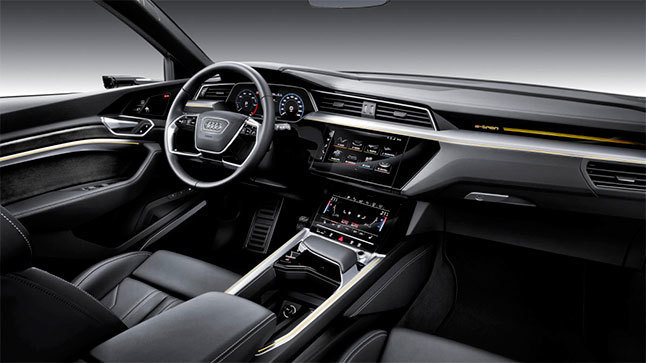 Audi e-tron interior