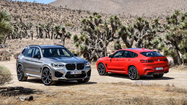BMW X3 y X4 M