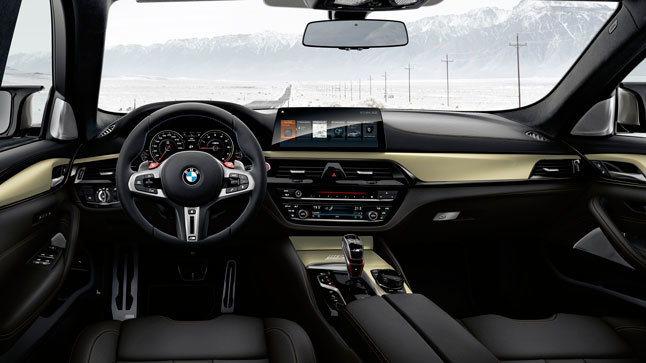BMW M5 Edición 35 Aniversario interior