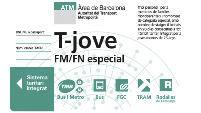 Abono Joven BCN