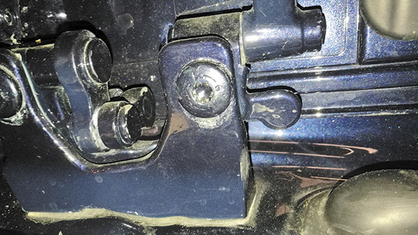 Muescas en tornillos