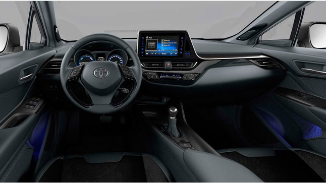 Toyota C-HR Limited Edition interior