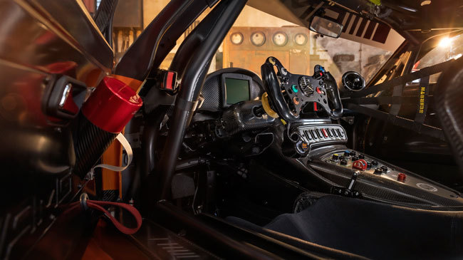 Mercedes-AMG GT3 interior