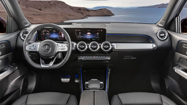 Mercedes GLB interior