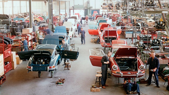 Porsche Taycan producción