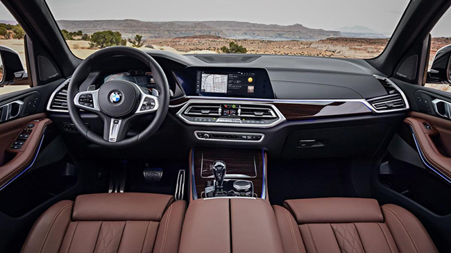 BMW X5 interior