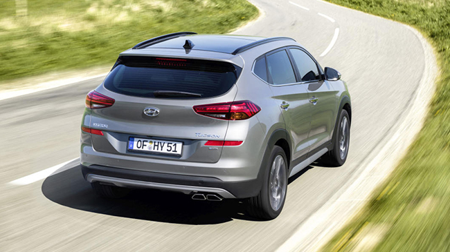 Hyundai Tucosn trasera