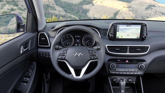 Hyundai Tucson salpicadero