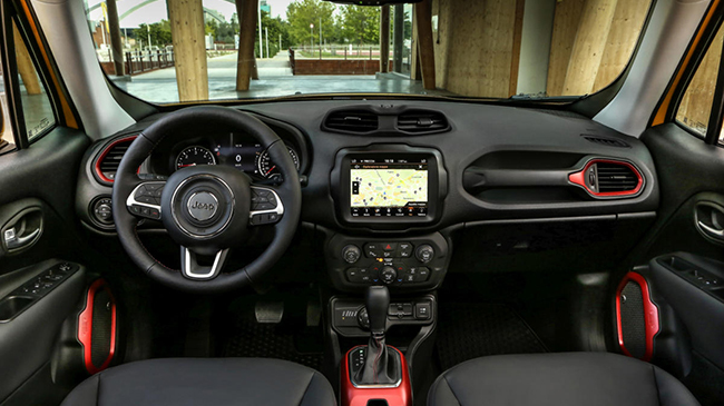 Jeep Renegade interior