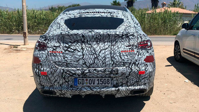 Mercedes GLE Coupé espías Motril