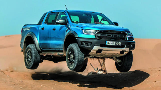 Fotoprueba del Ford Ranger Raptor
