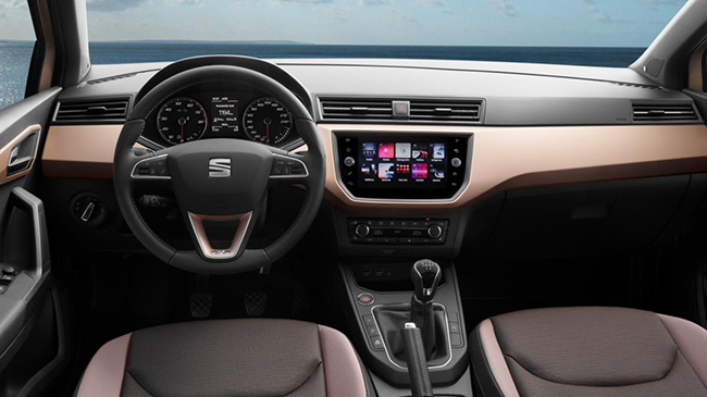Seat Ibiza TGI interior