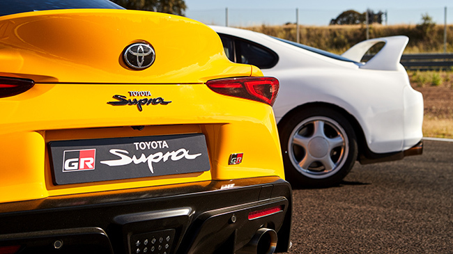 Toyota Supra A90 y A80