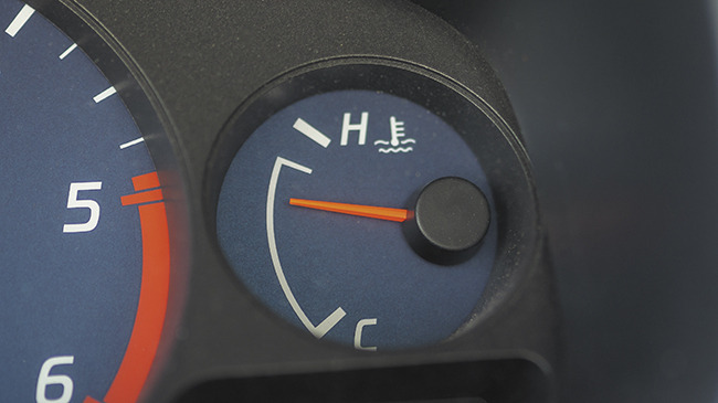 Motor sobrecalentado