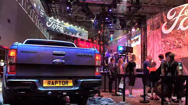 Ford Ranger Raptor Gamescom