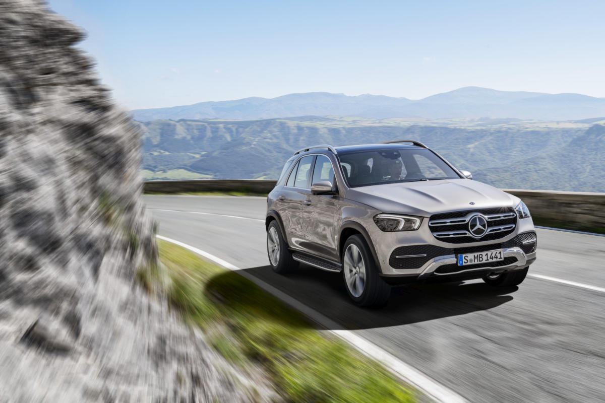 Mercedes Benz GLE 2020 en marcha