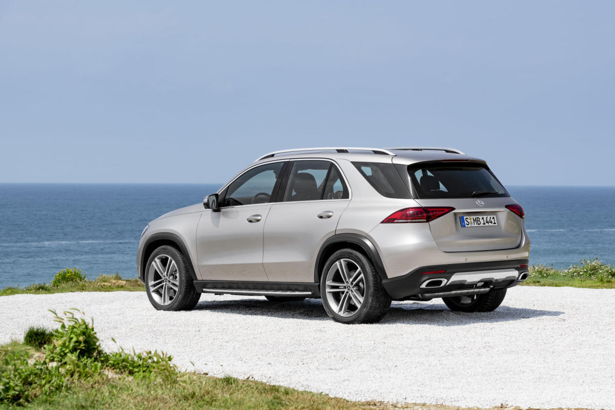 Mercedes Be GLE 2020 trasera