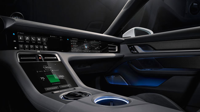 Porsche Taycan interior