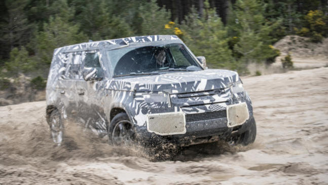 Nuevas fotos del Land Rover Defender 2019