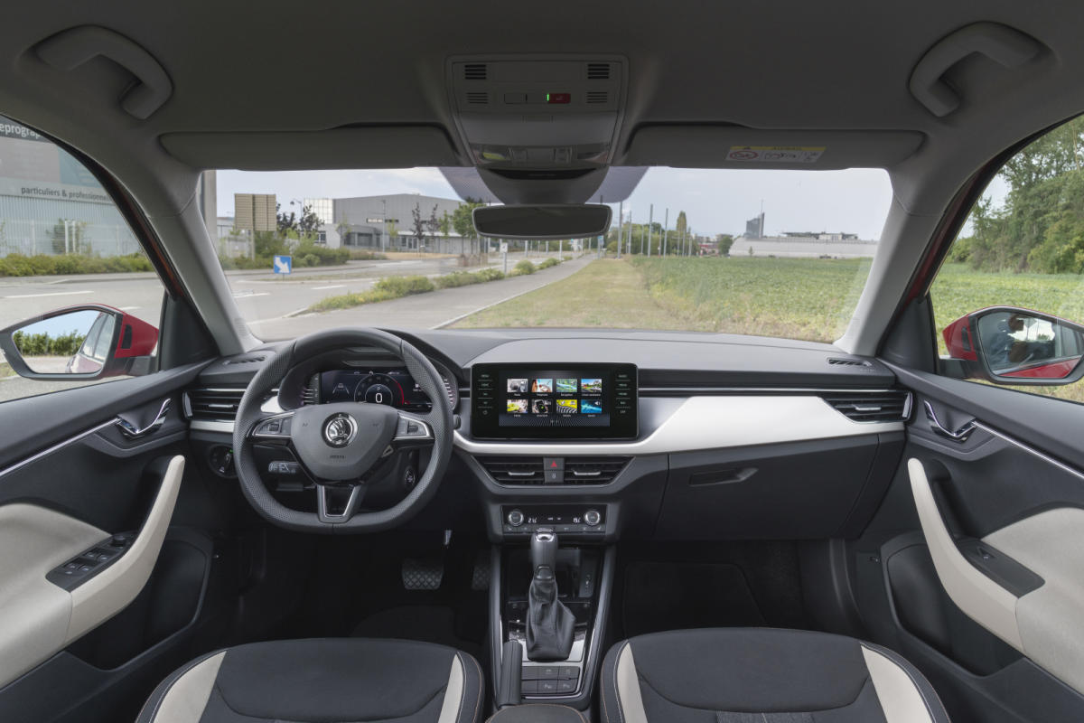 Skoda Kamiq salpicadero