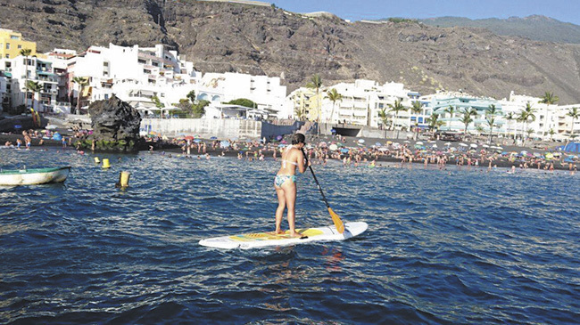 Stand up paddle en La Paloma