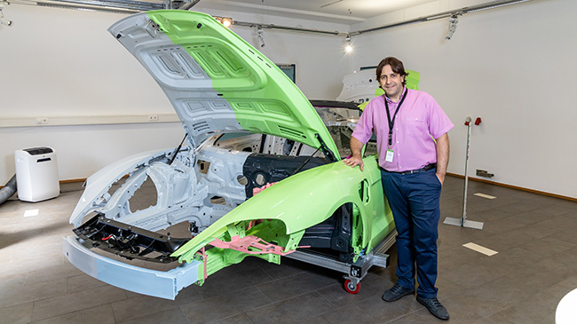 carroceria porsche taycan
