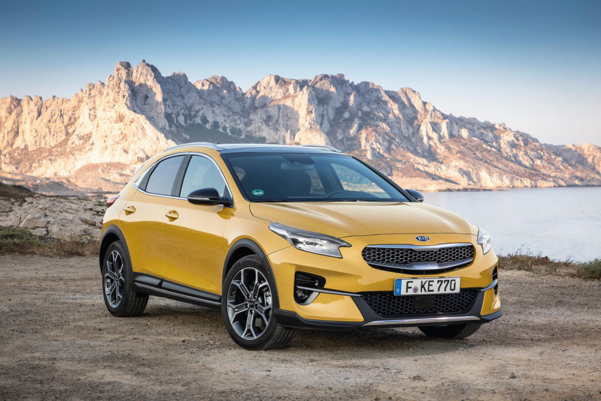 Kia XCeed 2020 SUV, vista frontal