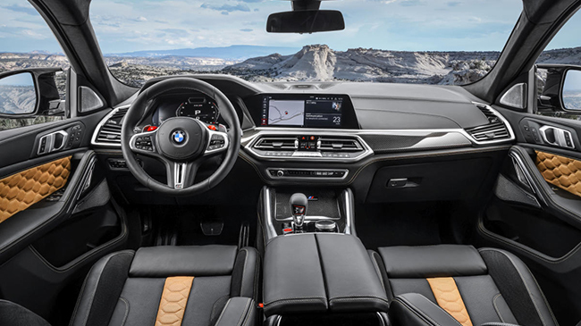 BMW X6 interior