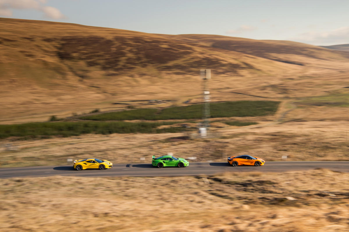 Porsche vs Lamborghini vs McLaren