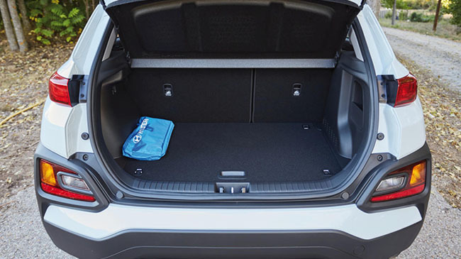 Hyundai Kona maletero