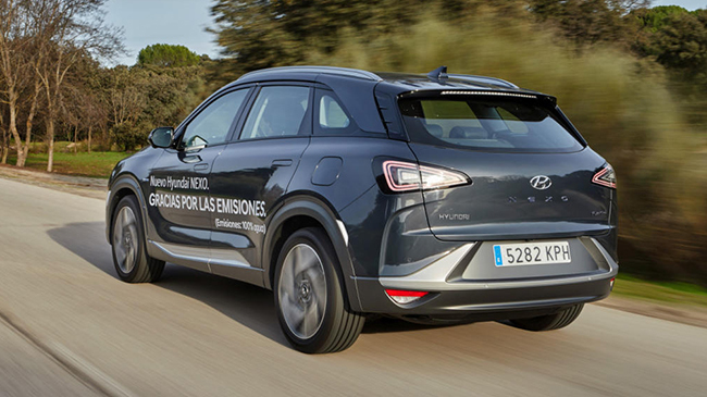 Hyundai Nexo Trasera