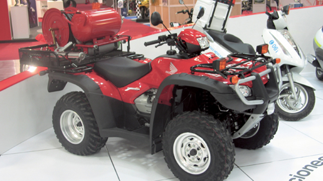 bomberos ATV