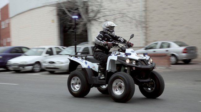 ATV policia