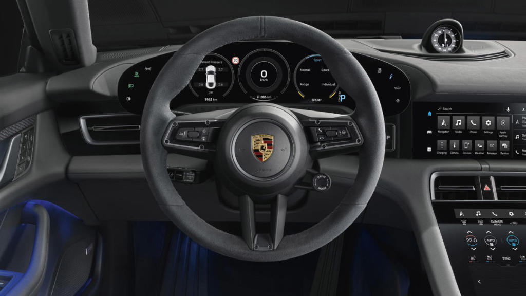 Porsche Taycan interior