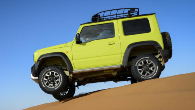 Fotos del Suzuki Jimny en Marruecos
