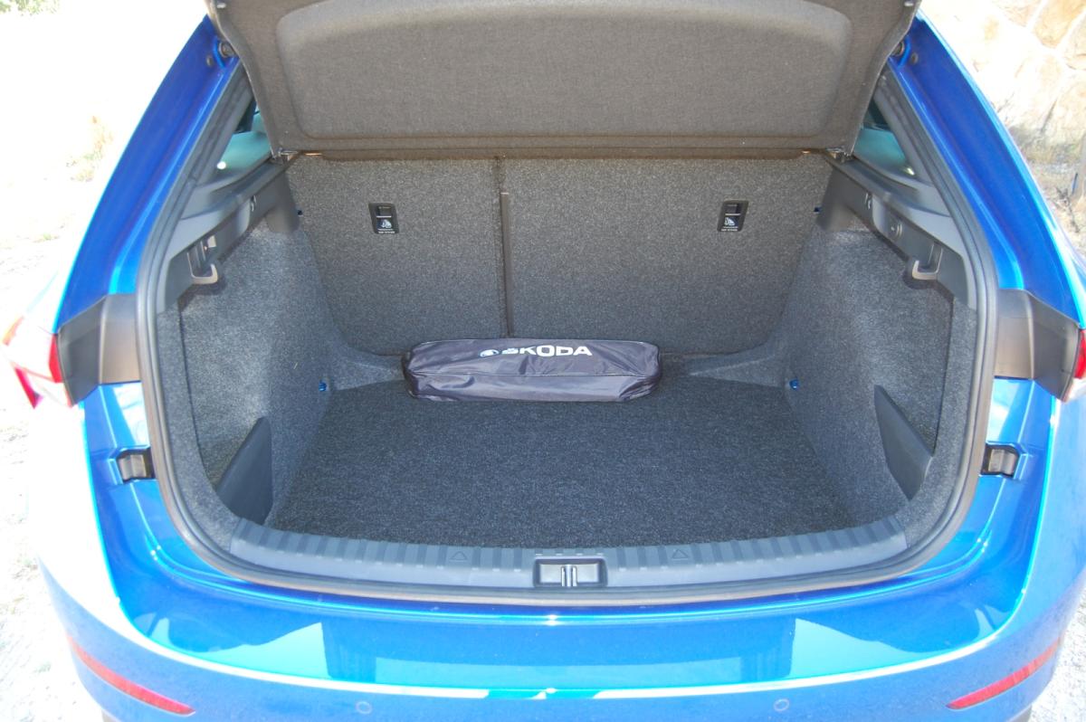Skoda Scala maletero