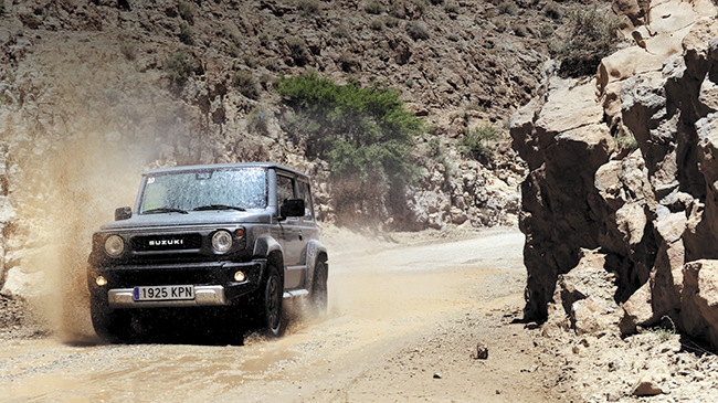 Suzuki Jimny prueba