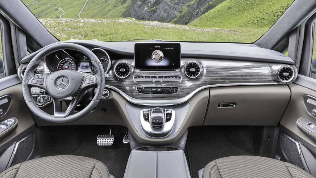 Mercedes Clase V interior