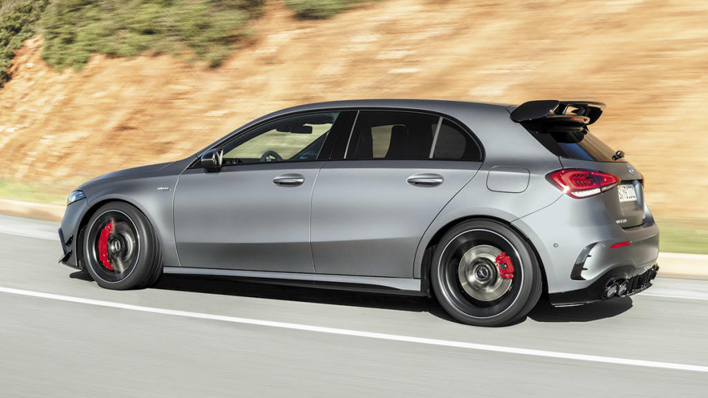 Mercedes-AMG A 45 S, en acción