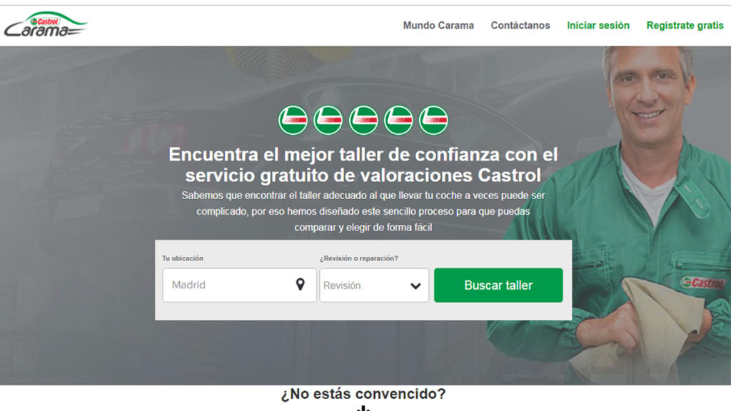 buscador castrol carama