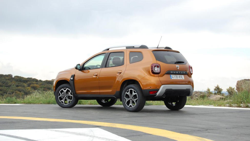 Dacia Duster trasera