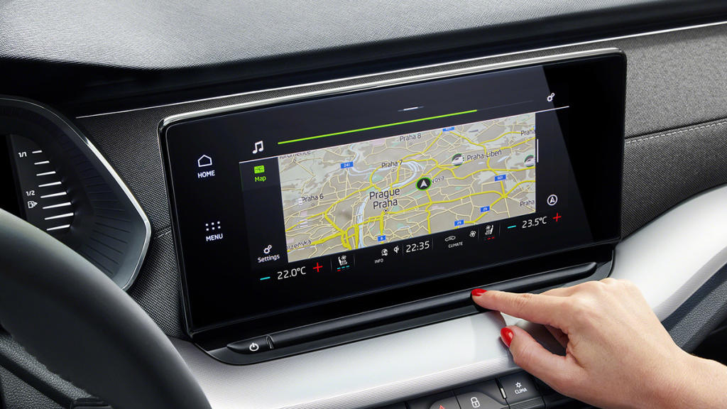 Skoda Octavia 2020 sistema multimedia