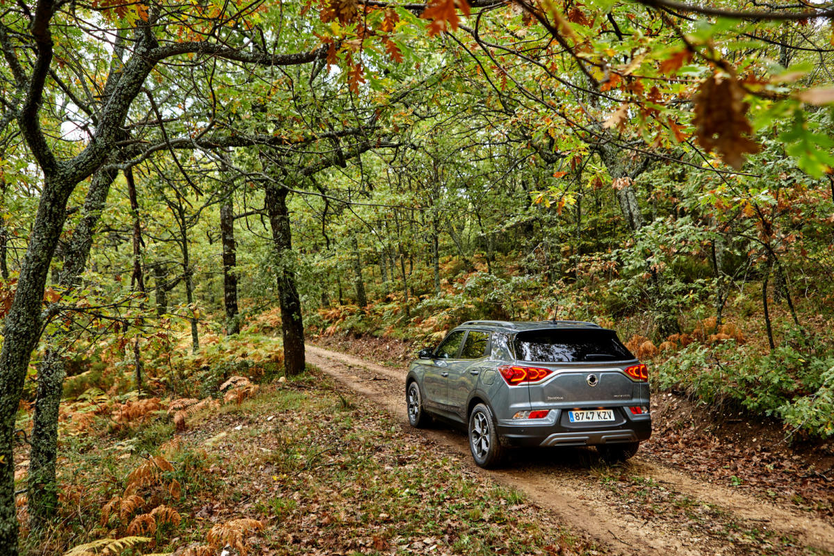 SsangYong Korando en campo