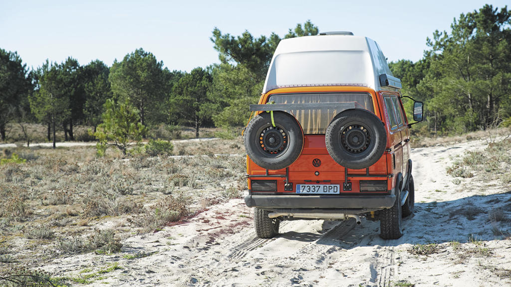 Volkswagen T3 Synchro accion